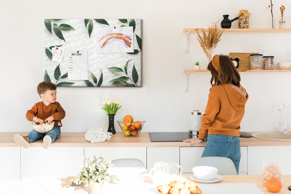 Cork board Leaf frame