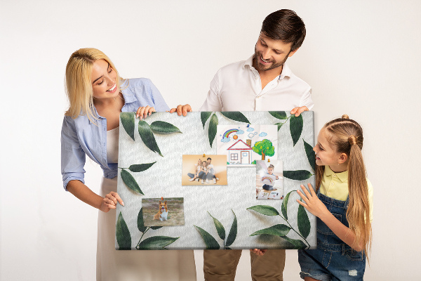 Cork board Leaf frame