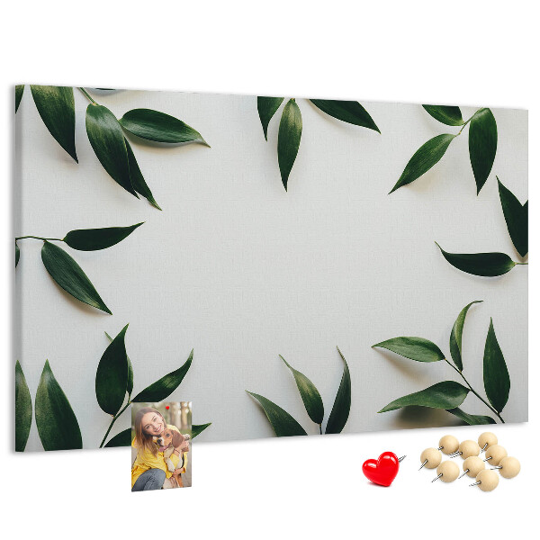 Cork board Leaf frame