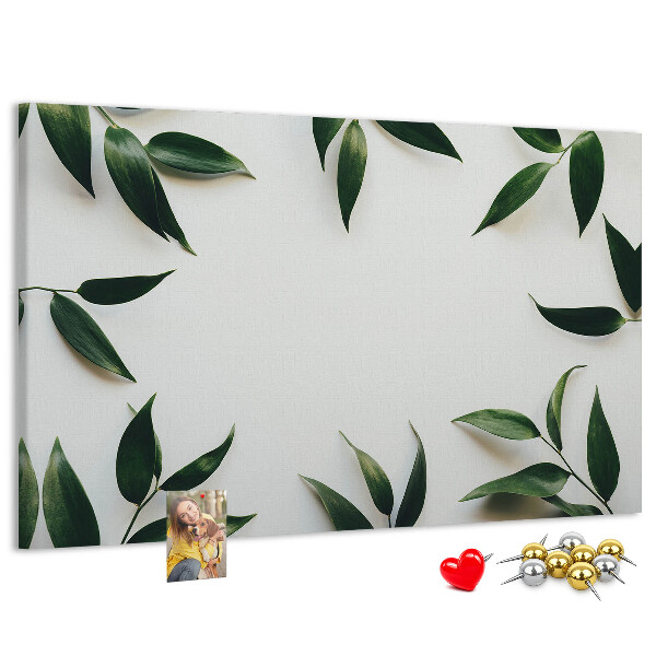 Cork board Leaf frame