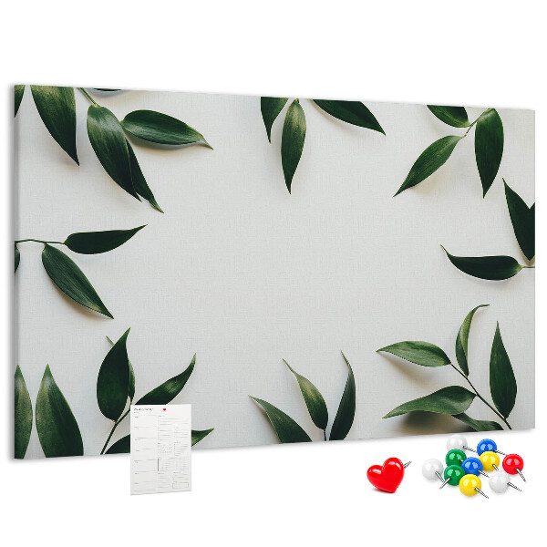 Cork board Leaf frame