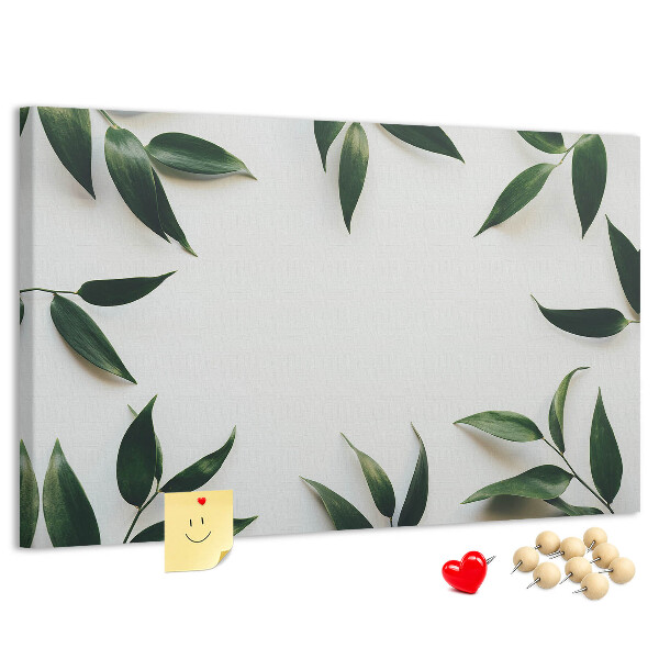 Cork board Leaf frame