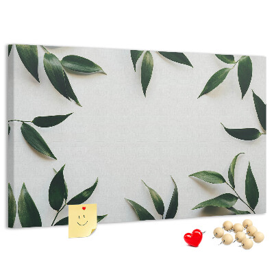 Cork board Leaf frame