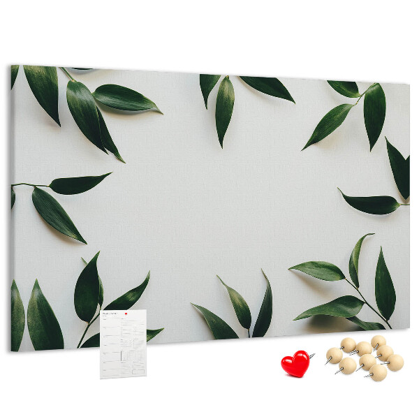 Cork board Leaf frame