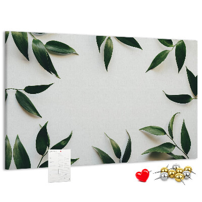 Cork board Leaf frame