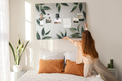 Cork board Leaf frame