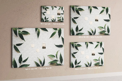 Cork board Leaf frame