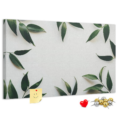 Cork board Leaf frame