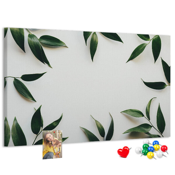 Cork board Leaf frame
