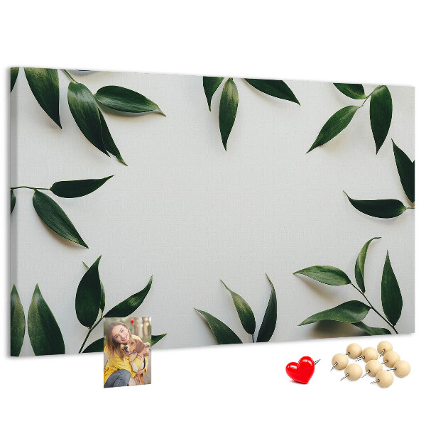 Cork board Leaf frame