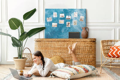 Cork board Sea water