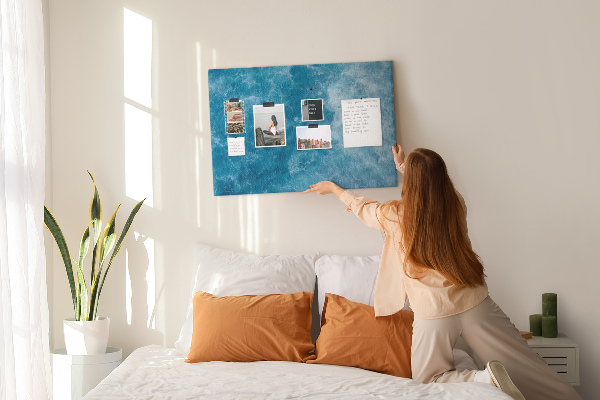 Cork board Sea water