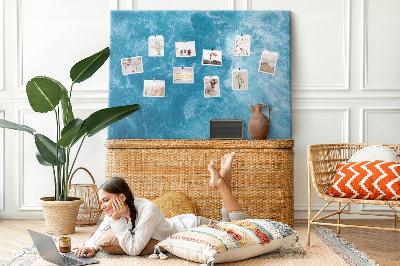 Cork board Sea water