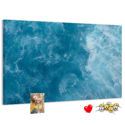 Cork board Sea water