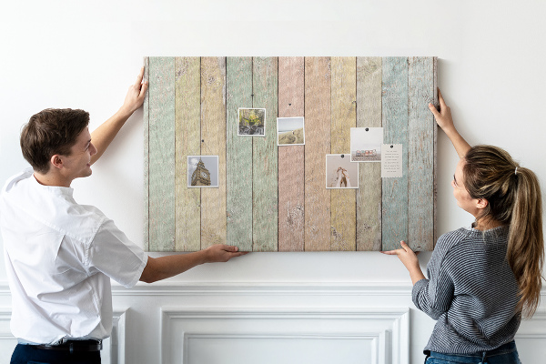 Cork display board Colorful boards