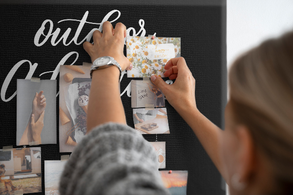 Cork memo board Adventure