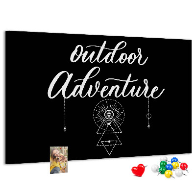 Cork memo board Adventure