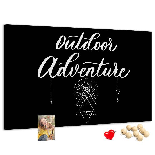 Cork memo board Adventure