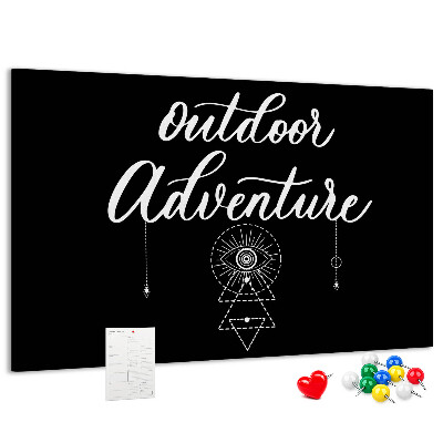Cork memo board Adventure