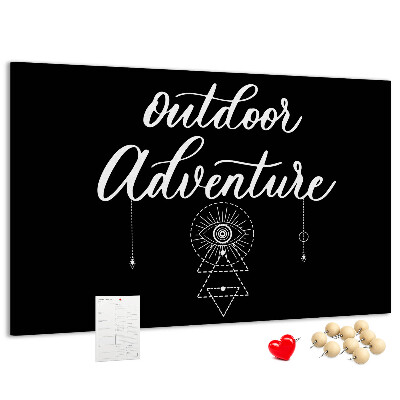 Cork memo board Adventure