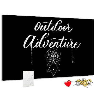 Cork memo board Adventure