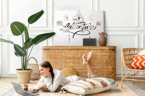Cork memo board Adventure