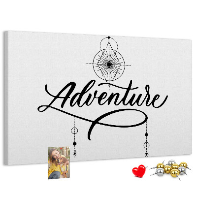 Cork memo board Adventure