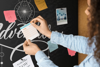 Cork display board Adventure