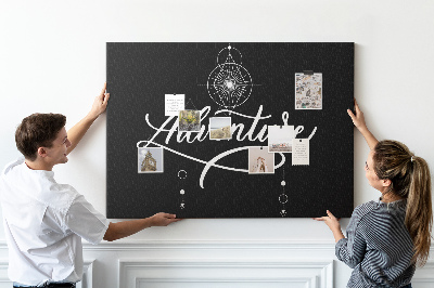 Cork display board Adventure