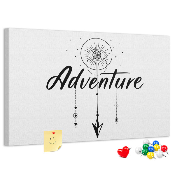 Cork display board Adventure