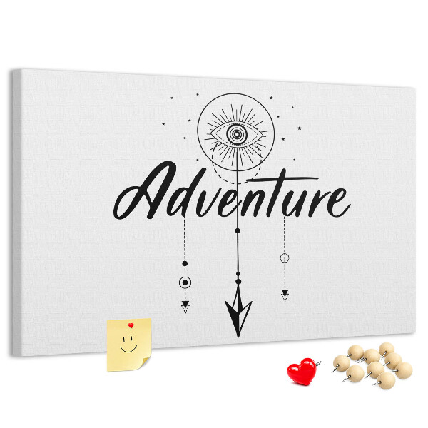 Cork display board Adventure