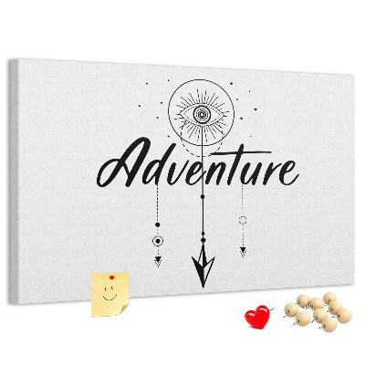 Cork display board Adventure