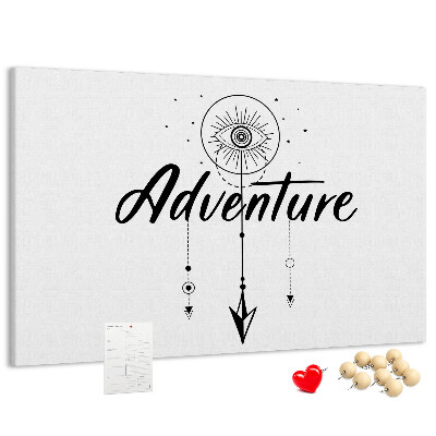 Cork display board Adventure