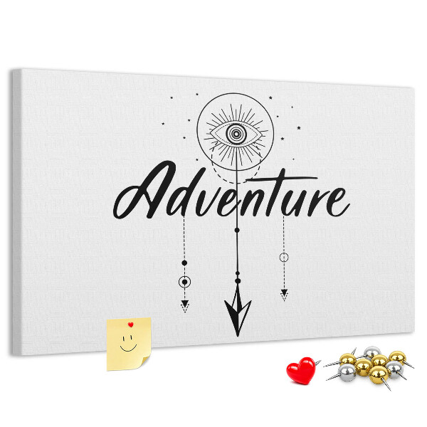 Cork display board Adventure