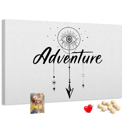 Cork display board Adventure
