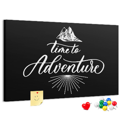 Cork memo board Travel quote