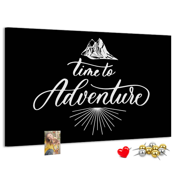 Cork memo board Travel quote