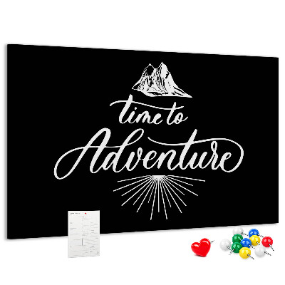 Cork memo board Travel quote