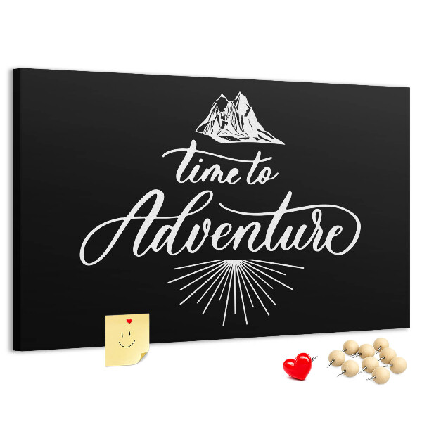 Cork memo board Travel quote