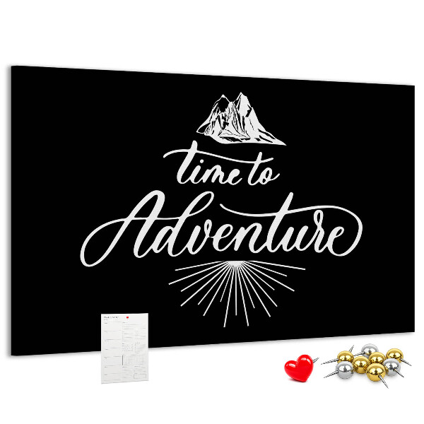 Cork memo board Travel quote