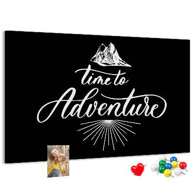 Cork memo board Travel quote