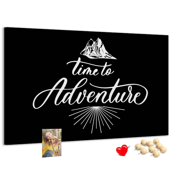 Cork memo board Travel quote