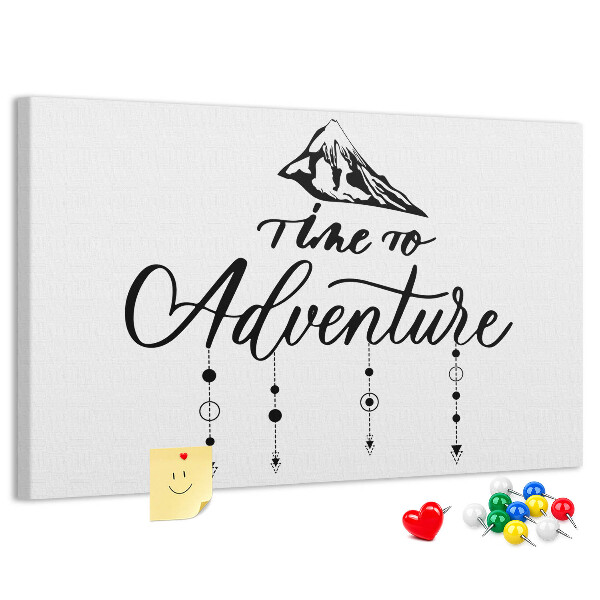 Cork display board Inspirational quote