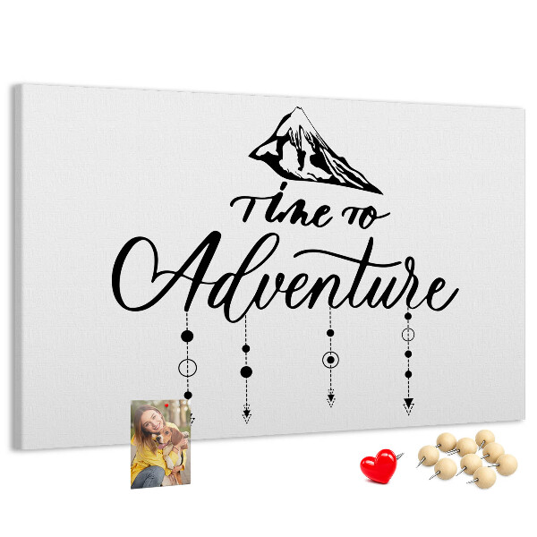Cork display board Inspirational quote