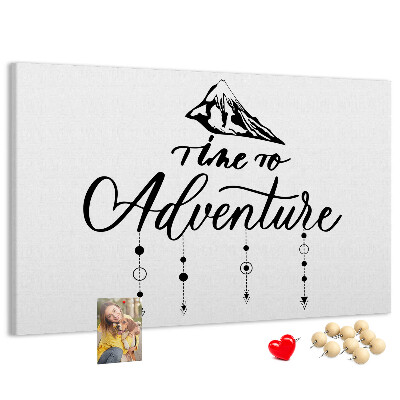 Cork display board Inspirational quote