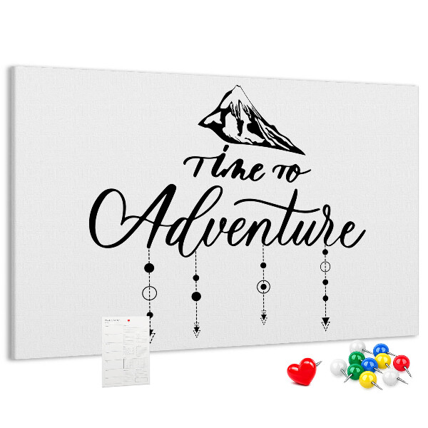 Cork display board Inspirational quote