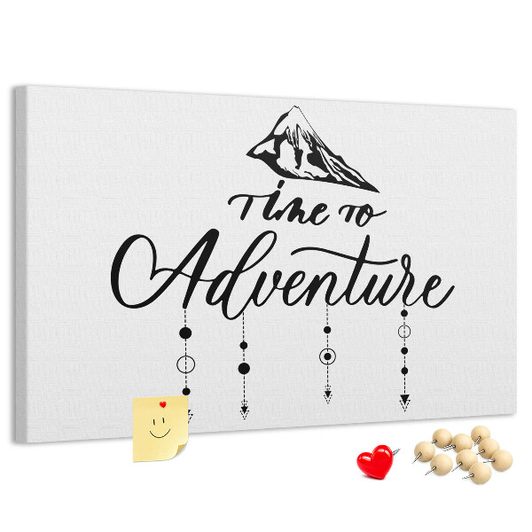 Cork display board Inspirational quote
