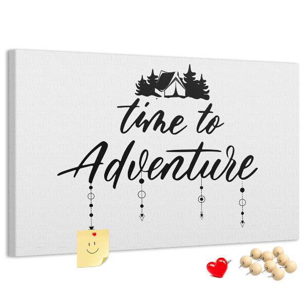Cork board Inspirational quote