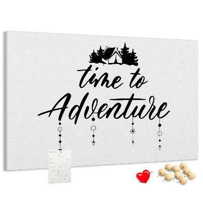 Cork board Inspirational quote