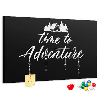Cork memo board Travel quote